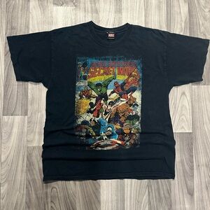 Marvel Secret Wars Black Graphic Tee
